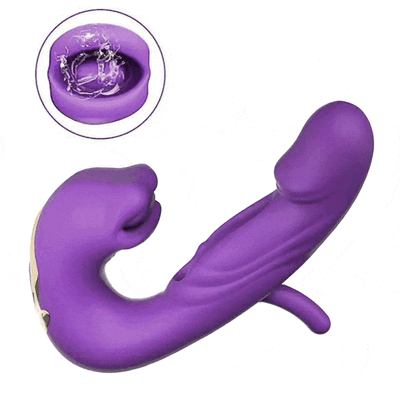 GENIE 3-in-1-Vibrator mit Flügelbewegung GENIE 3-in-1-Vibrator mit Flügelbewegung