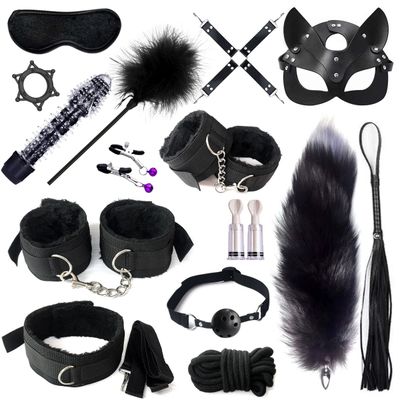 Exotica Couples Fun Bondage & Toy Set ( 20 Piece)