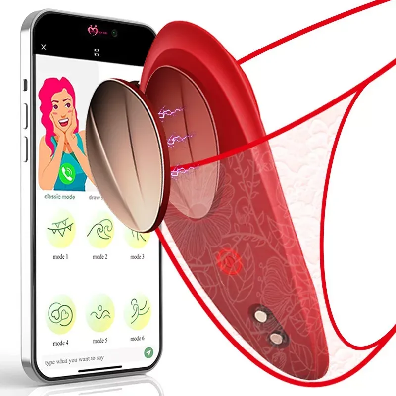 Red Thunder Down Under App Panty Vibrator
