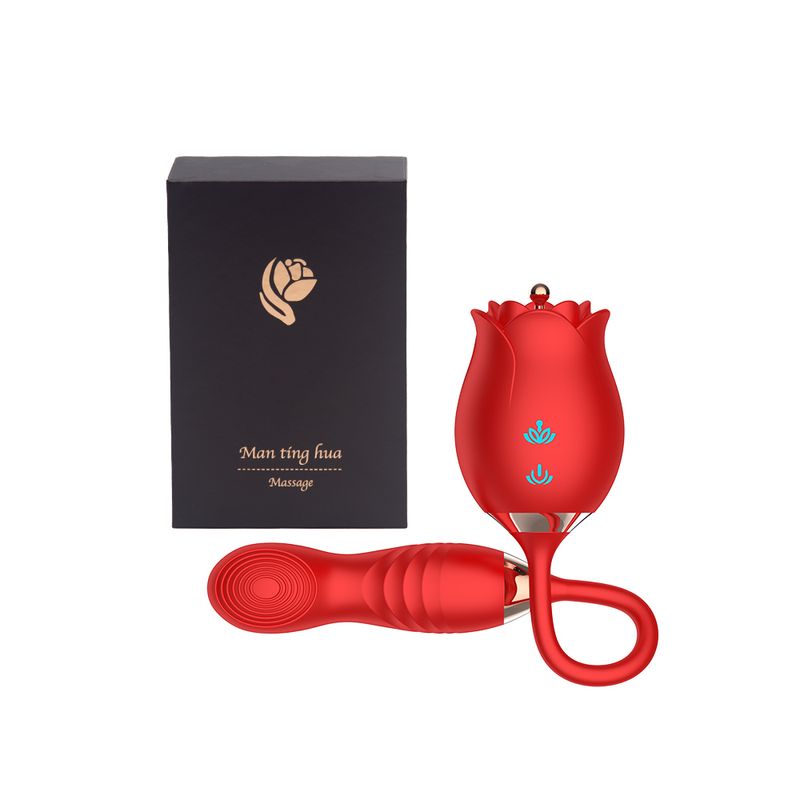 Rose Petal Suction Pro Multifunctional Vibrator