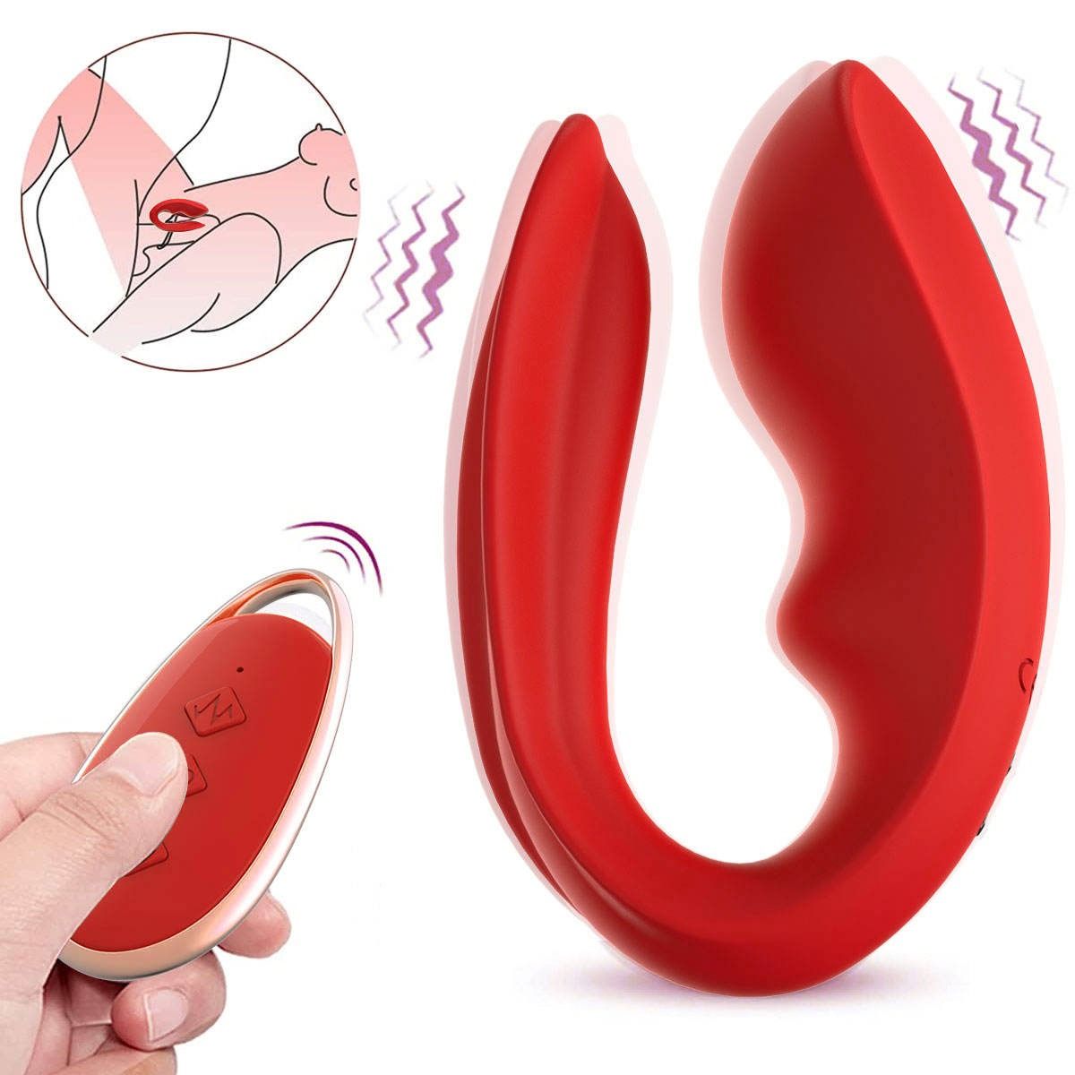 Ruby red panty vibe
