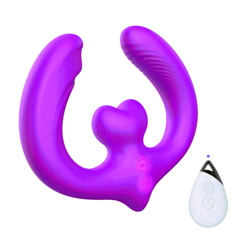 Double Action Satisfaction Vibrator Remote Control