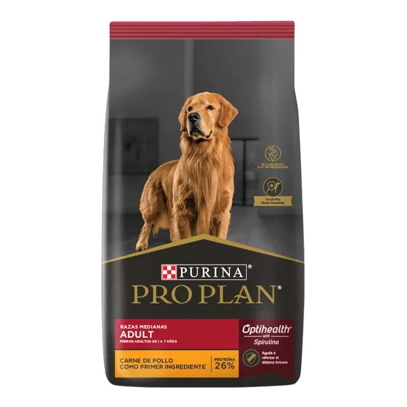PRO PLAN  Adulto Raza Mediana 1 a 7 años