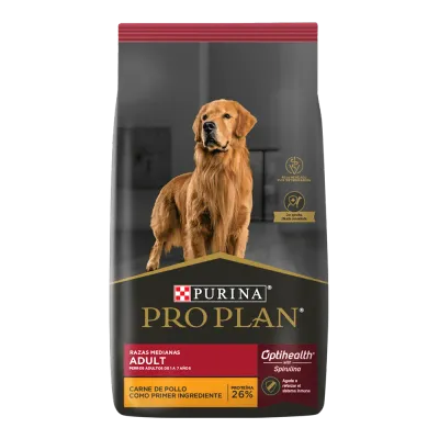 PRO PLAN  Adulto Raza Mediana 1 a 7 años