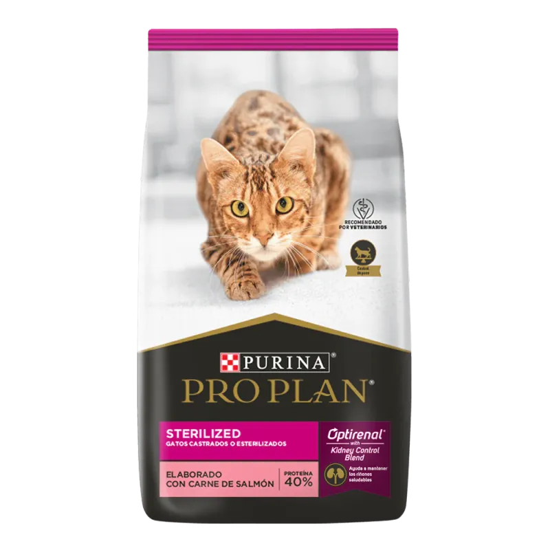PRO PLAN Gato Esterilizado Con Carne De Salmón