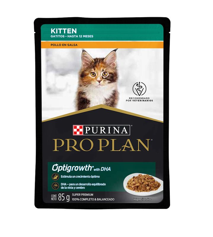 PRO PLAN Kitten Pollo en salsa