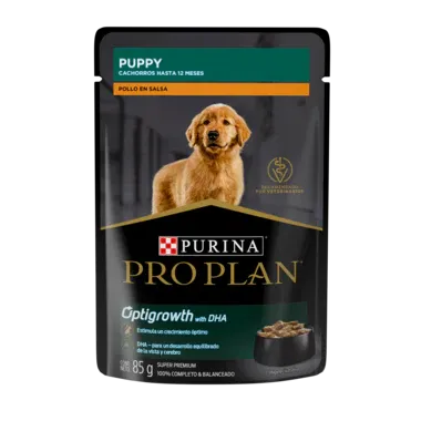 PRO PLAN Puppy Pollo En Salsa, hasta 12 meses