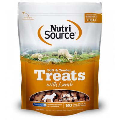 Soft &amp; Tender Dog Treats With Lamb