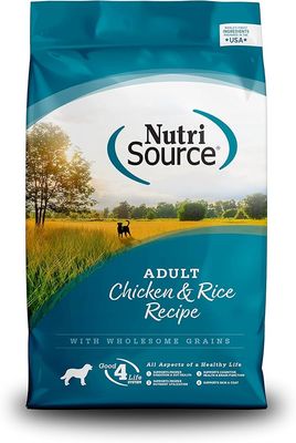 NutriSource Adult Chicken &amp; Rice - 11.8Kg