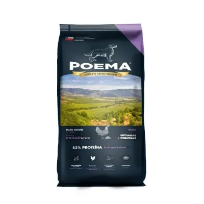 Poema Adulto Pollo &amp; Arroz 12 kg