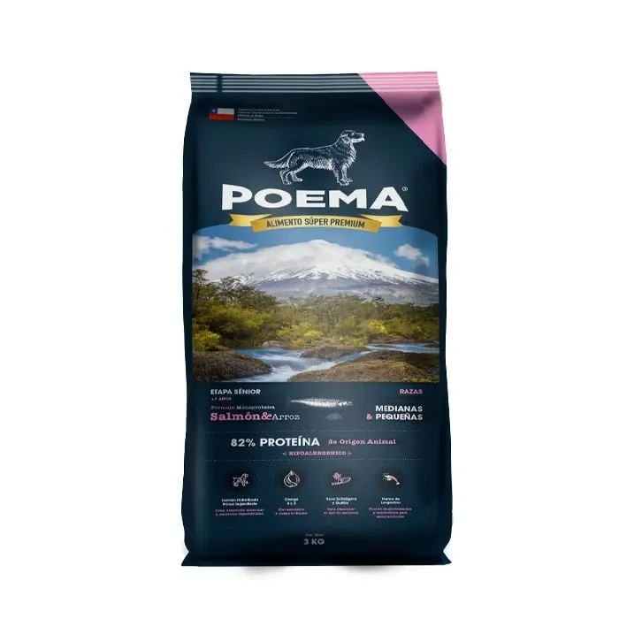 Poema Senior Salmón &amp; Arroz 3 kg