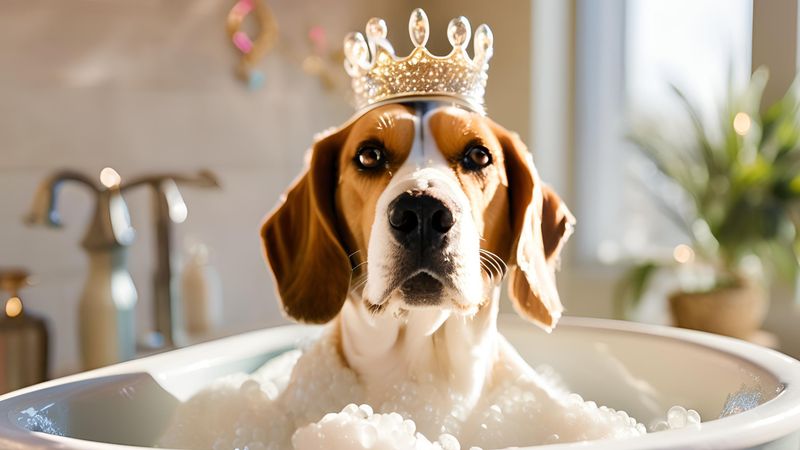 Baño - Perro mediano