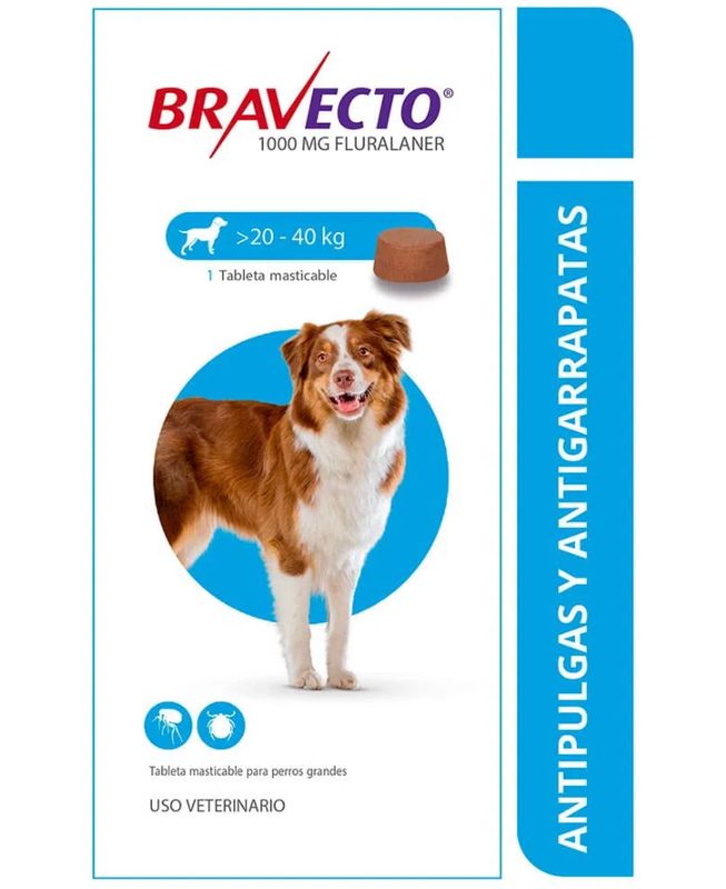 Bravecto (grande) 20 a 40 kg