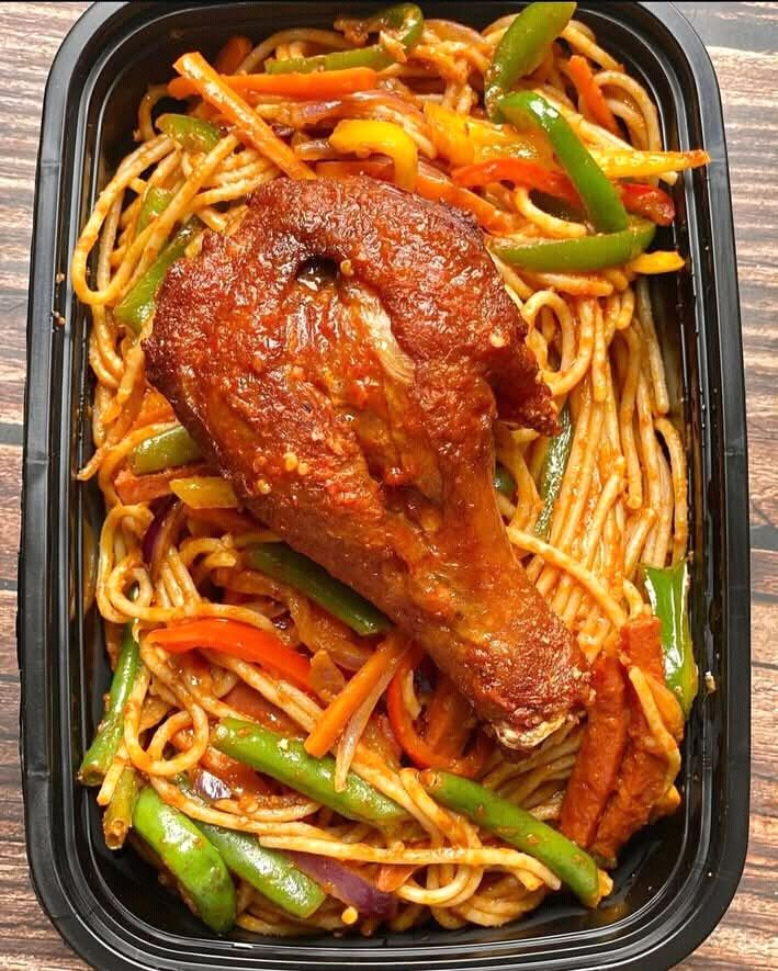 Stir Fry Spaghetti