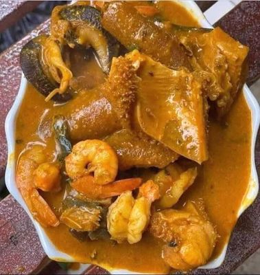 Ogbono Soup [With 5 Free Wraps of Swallow]