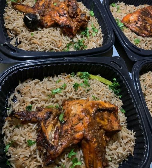 Mandi Rice &amp; Grilled Chicken