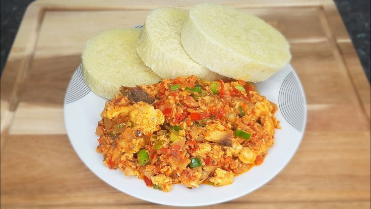 Yam &amp; Egg Sauce
