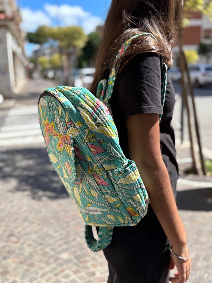 Backpack in cotton