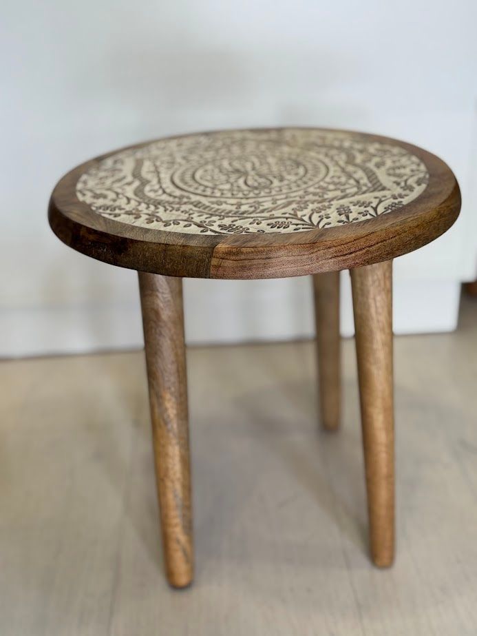 Wooden side table