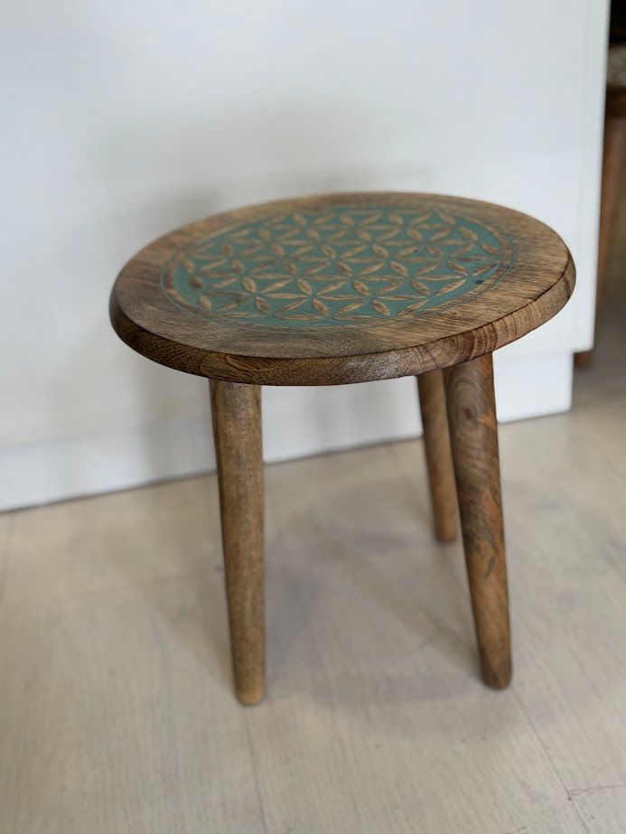 Wooden side table
