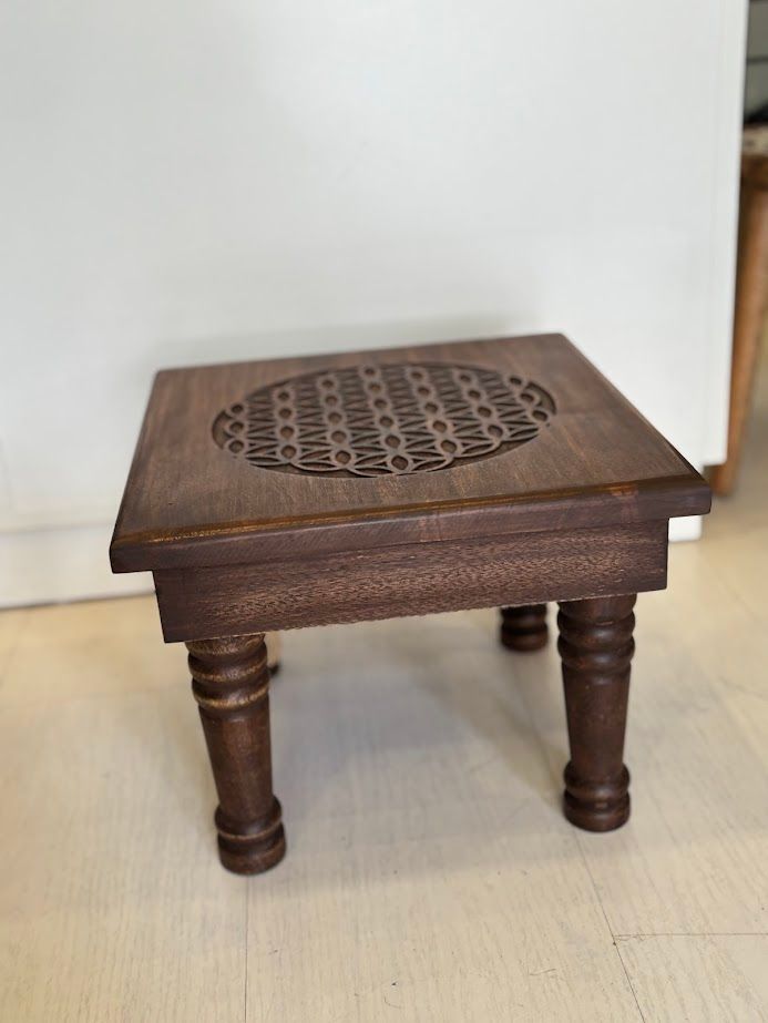 Wooden side table