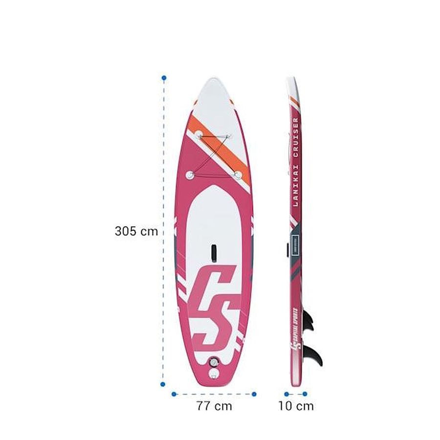 Capital Sup Lanikai Cruiser 9&#39;8&quot; Red