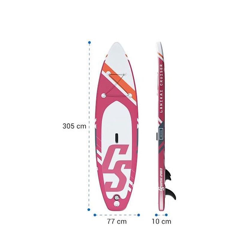 Capital Sup Lanikai Cruiser 9&#39;8&quot; Red