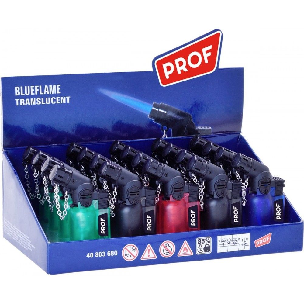 Prof aansteker blue flame windproof