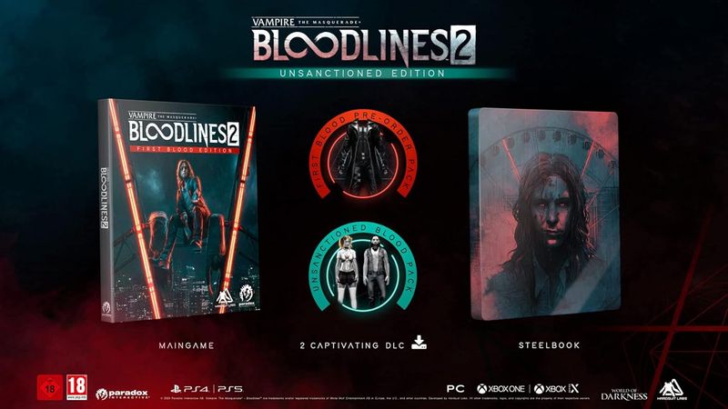 Vampire: The Masquerade: Bloodlines 2 - Unsanctioned Edition (Xbox One)