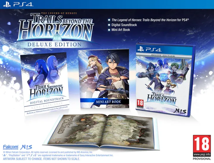 The Legend of Heroes: Trails beyond the Horizon Deluxe Edition (PlayStation 4)