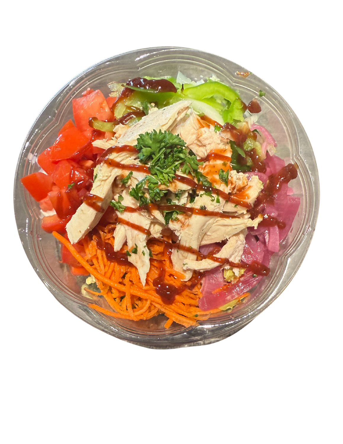 Salad BBQ Chicken Ranch