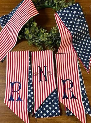 Wreath Sashes