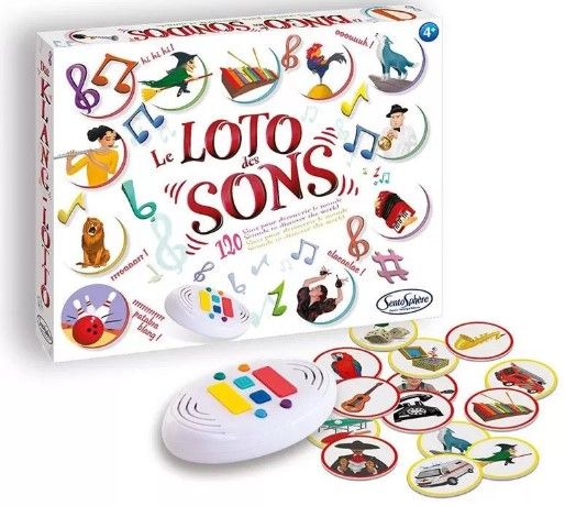 Le Lotto des Sons juego de sonidos