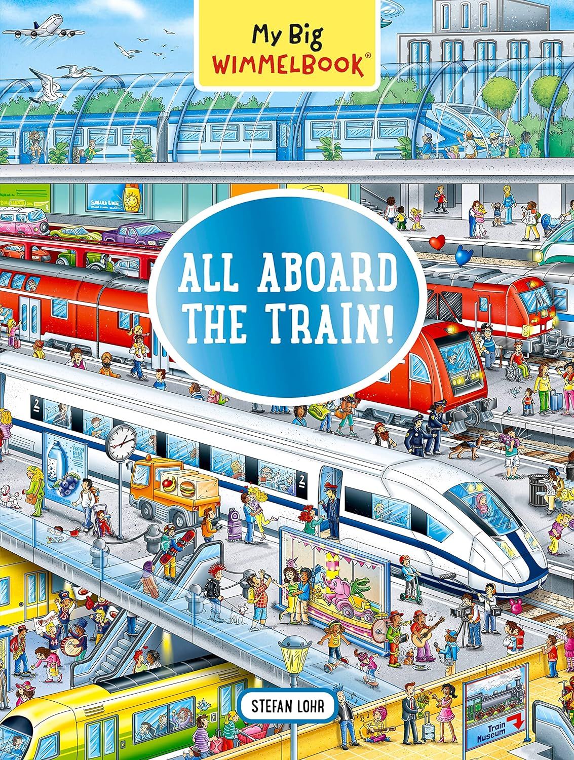 All aboard the train