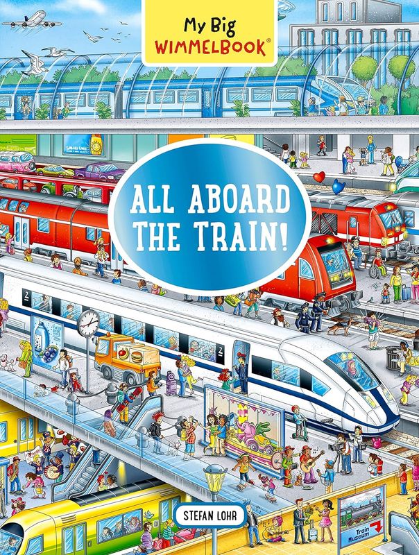 All aboard the train
