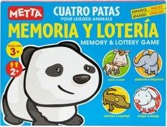 Cuatro patas | Four legged animals Memoria y lotería