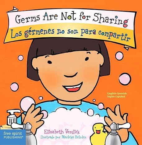 Germs are not for sharing | Los gérmenes no son para compartir