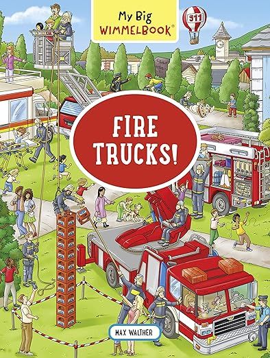 My Big Wimmelbook Fire trucks