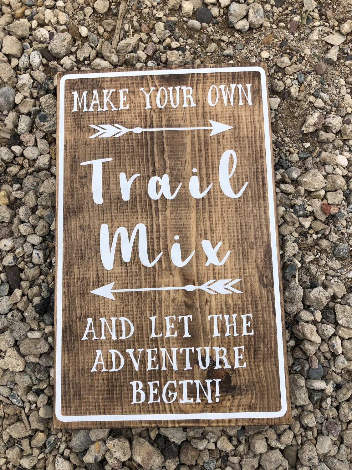 Trail Mix Sign (12in x 18in)