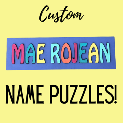 Custom Name Puzzles