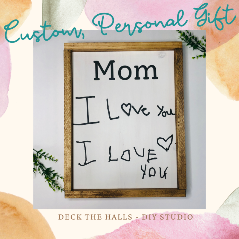 Mother&#39;s Day Custom Framed Sign