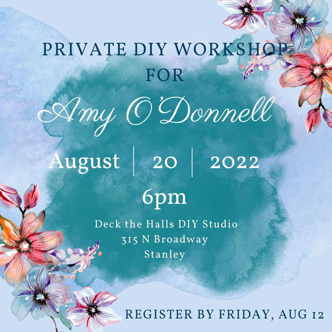 DIY Workshop Celebrating Amy