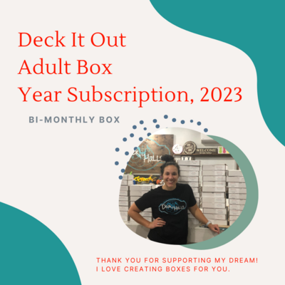 Deck It Out Adult Box, 2023 Subscription
