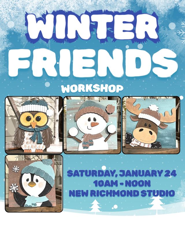 ❄️ Winter Friends Workshop ❄️