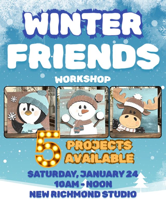 ❄️ Winter Friends Workshop ❄️