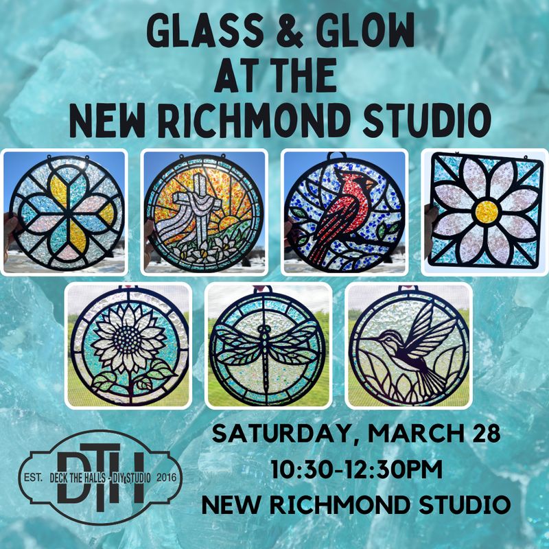 Glass &amp; Glow at the NR Studio | March 28