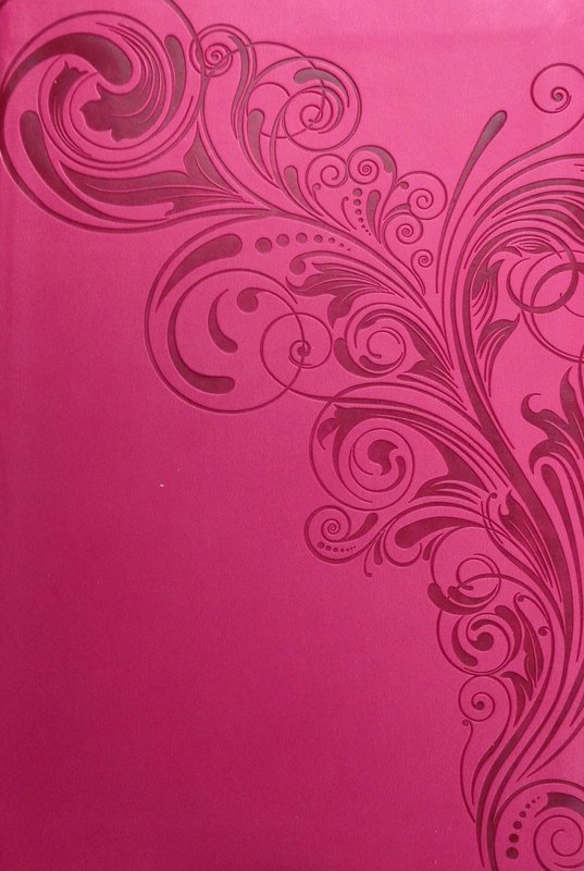 Deluxe Gift Bible  KJV Pink Leather Touch