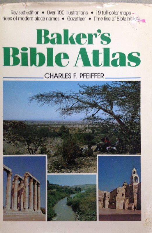 Baker's Bible Atlas by Charles F. Pfeiffer  (USED)