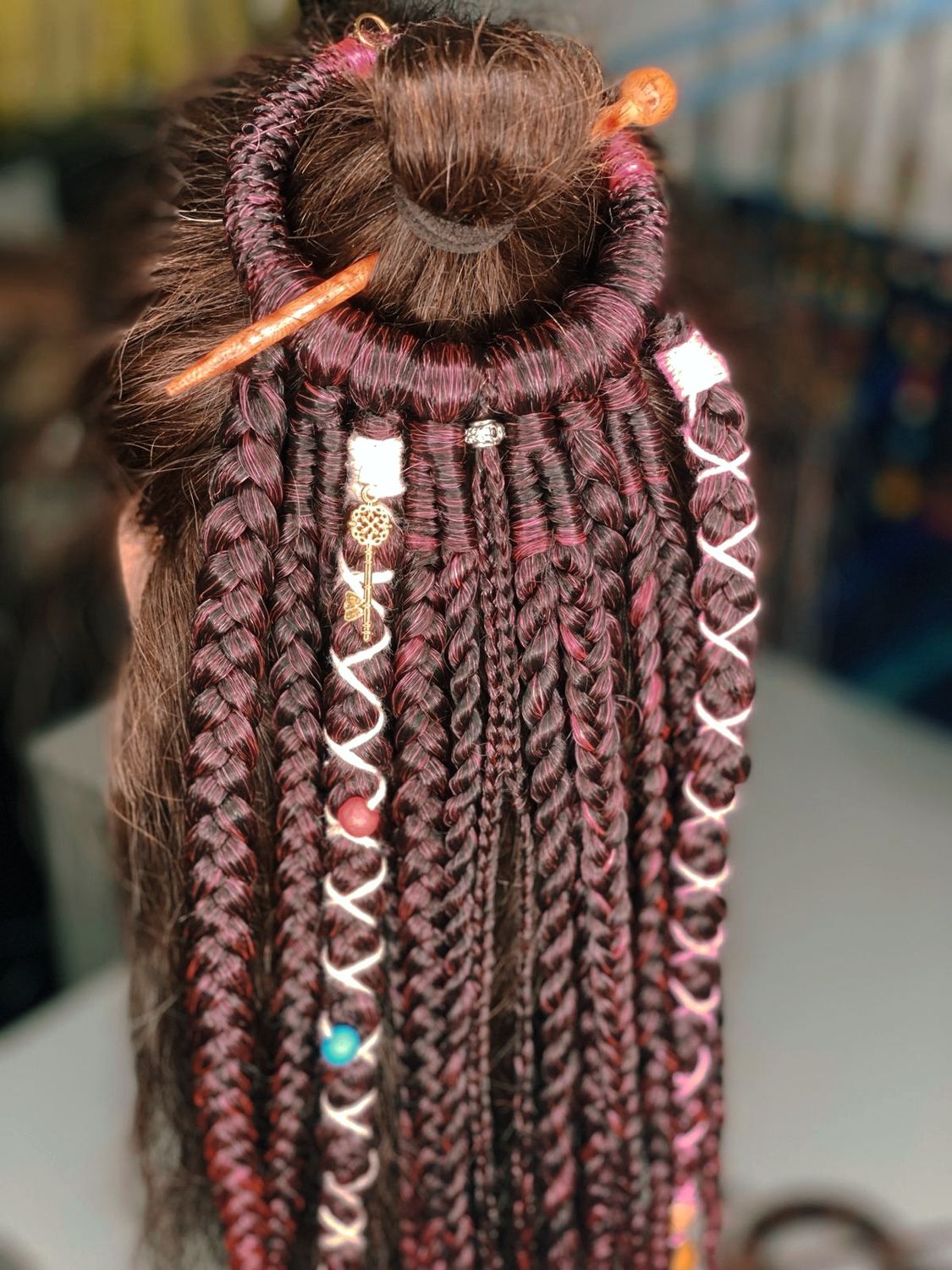 Coletero con Trenzas 