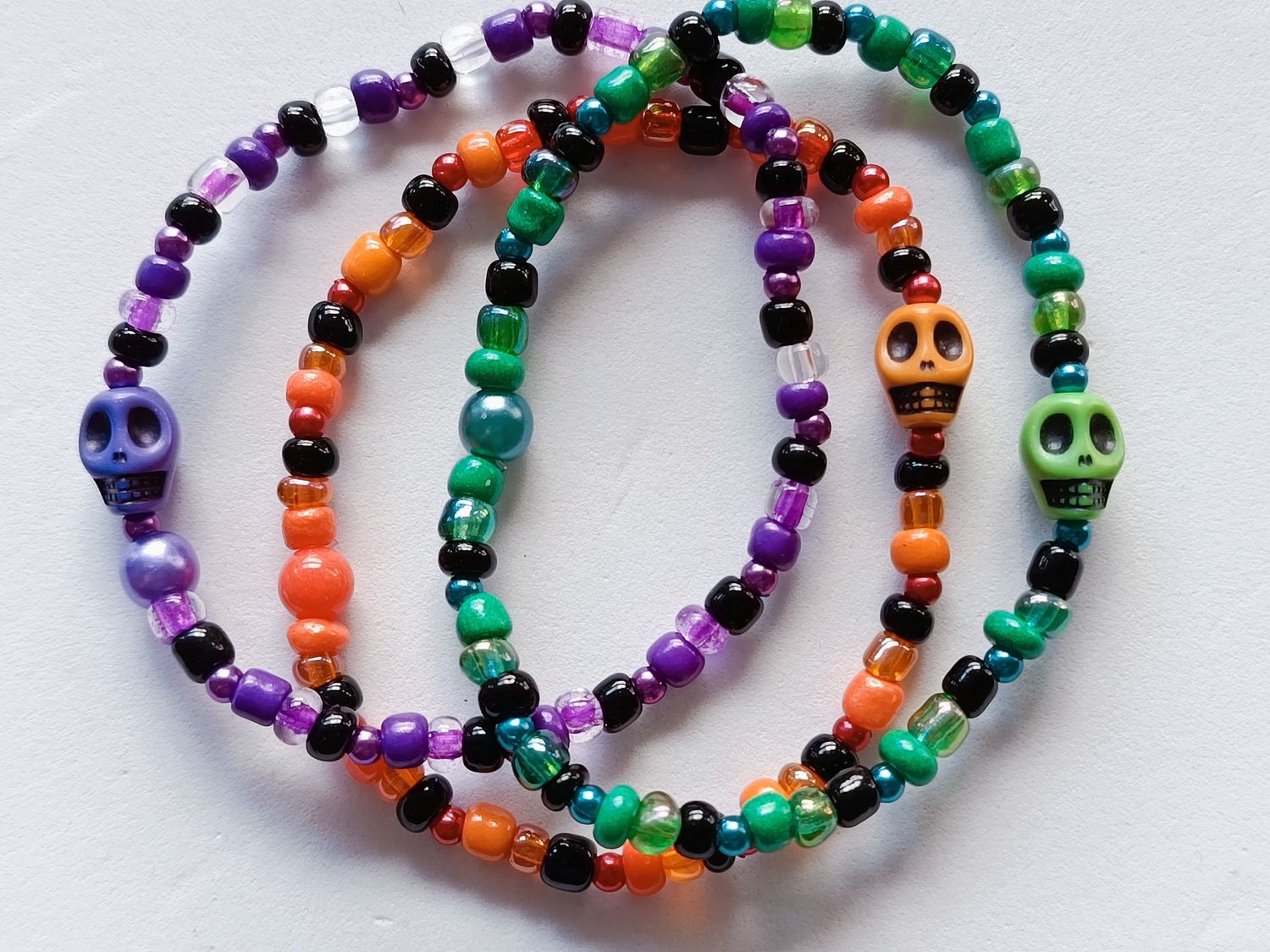 Pulsera Halloween Calavera Chic